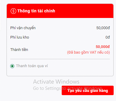 Hướng dẫn theo dõi các đơn hàng đã về VN và tạo yêu cầu giao hàng 4 Picture40