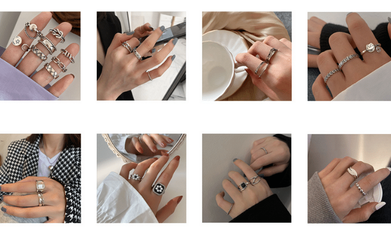 Nhẫn là phụ kiện không thể thiếu với nhiều người