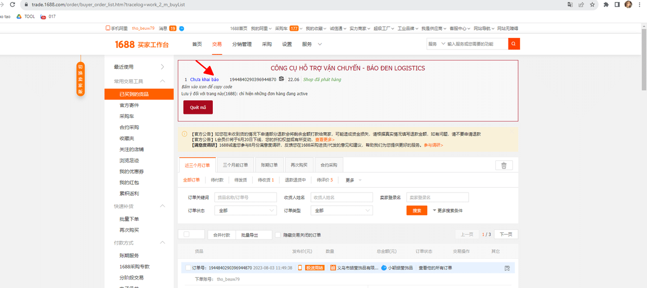 Hướng dẫn đặt hàng Trung Quốc qua web Báo Đen Logistics 85 anh 22