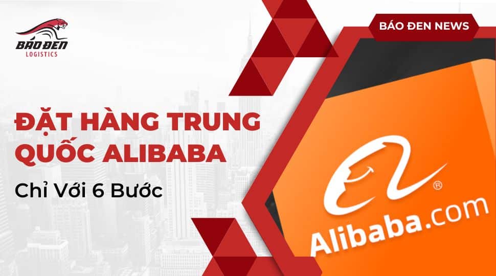 Đặt hàng Trung Quốc Alibaba chỉ với 6 bước - Cách mua hàng Trung Quốc giá rẻ Alibaba 20 báo đen logistics