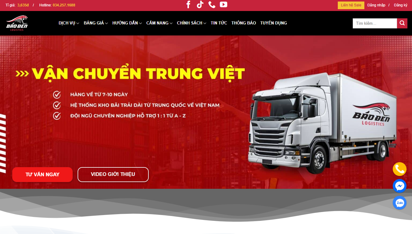 10 kinh nghiệm nhập hàng Trung Quốc nhất định PHẢI BIẾT 4 Trung gian vận chuyển hàng hoá Trung Việt - Báo Đen Logistics