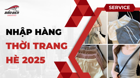 Nhập hàng thời trang hè 2025