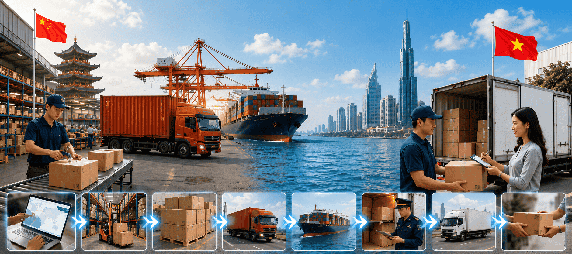 Đặt hàng Trung Quốc về Việt Nam: Làm sao để hàng về đúng tiến độ? 1 đặt hàng Trung Quốc về Việt Nam