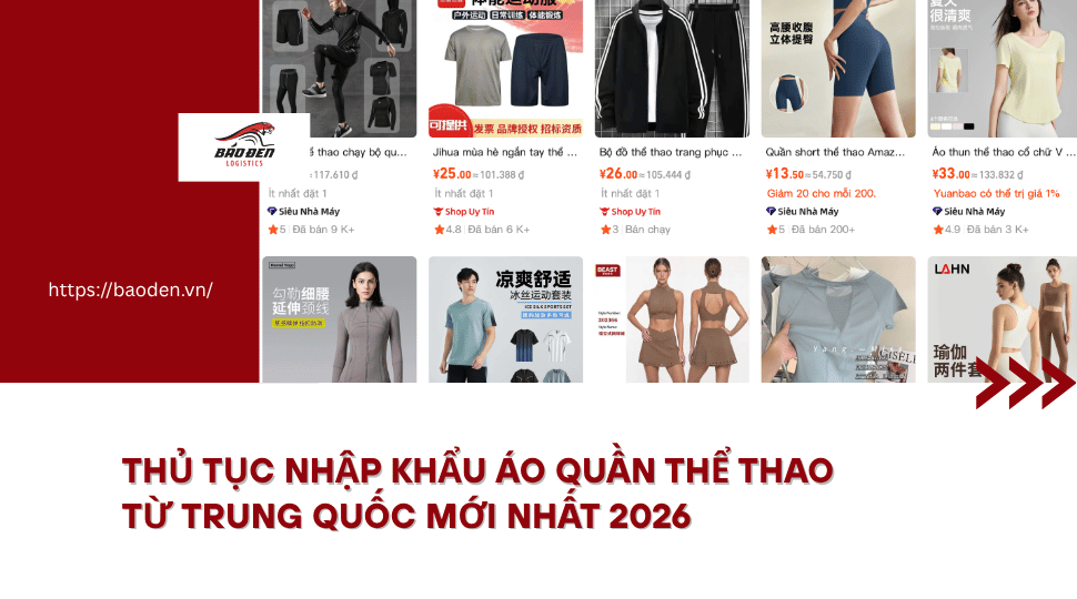 nhap khau ao quan the thao bao den logistics